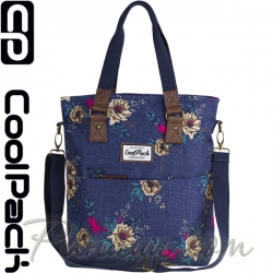 Чанта за рамо Cool Pack Amber Blue Denim Flower 87117